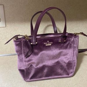 Kate Spade New York Dawn Place Velvet Mini Kona Satchel